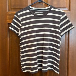 American eagle short sleeve, striped T-shirt like new condition